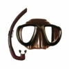 Masque TANA Marron MARES + Tuba DUAL MARES -Équipement De Plongé Soldes 2024 masque tana marron mares tuba dual mares
