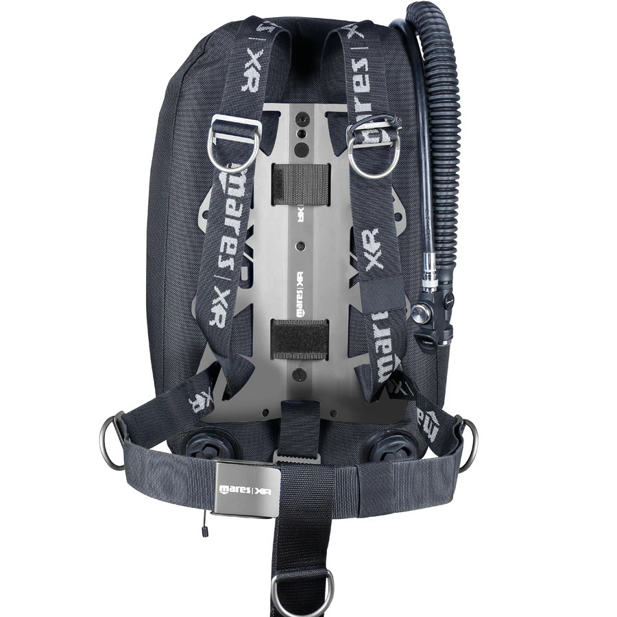 Harnais SILVER KNIGHT Single Backmount Set MARES XR 3 Harnais SILVER KNIGHT Single Backmount Set MARES XR