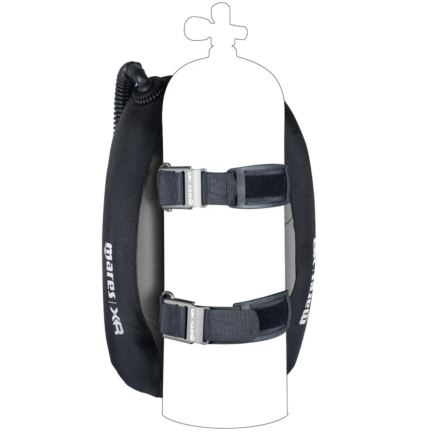 Harnais SILVER KNIGHT Single Backmount Set MARES XR 5 Harnais SILVER KNIGHT Single Backmount Set MARES XR – Image 3