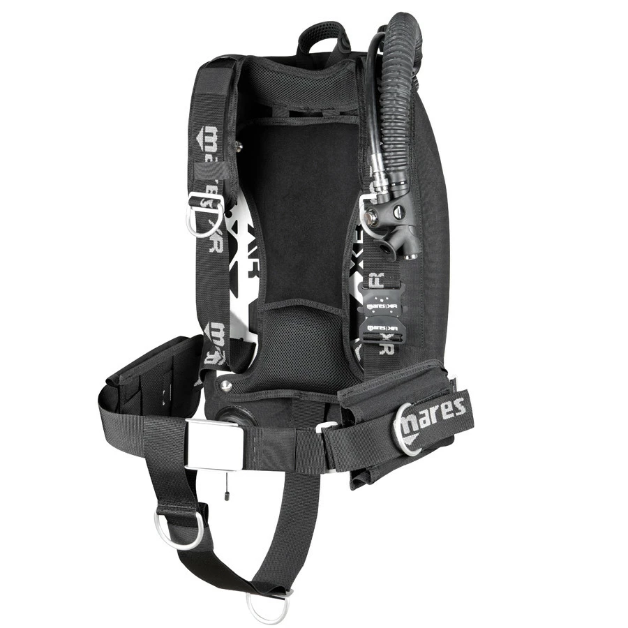 Harnais XR REC SILVER Single Backmount Set MARES 3 Harnais XR REC SILVER Single Backmount Set MARES